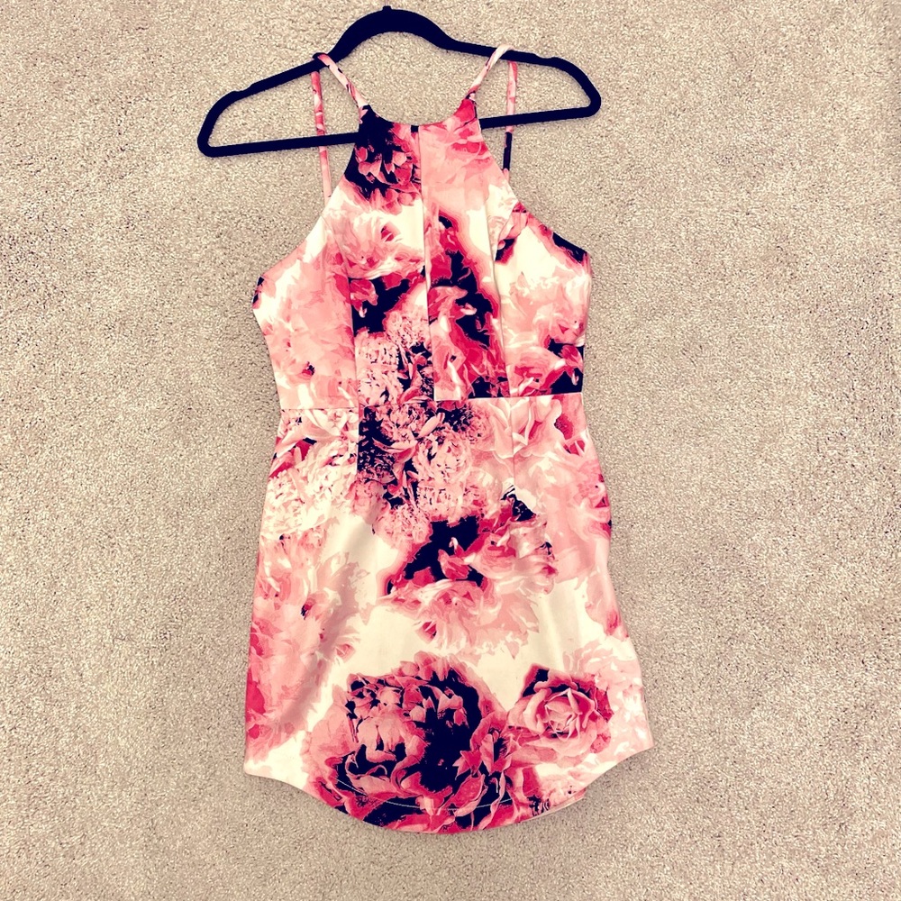 NWT Pink Floral Dress